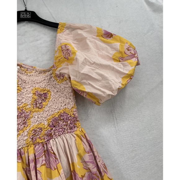 Free People Kalina Printed Midi Dress Size Xsmall - Picture 9 of 14